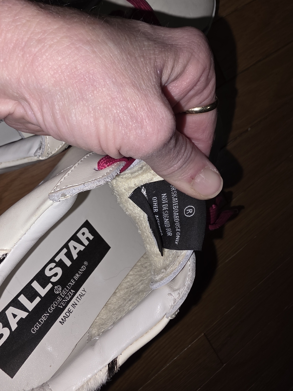 Golden Goose SLIDE Super-Star sneaker LEOPARD SIZE(38/8?)Deluxe Brand Superstars - Picture 6 of 15